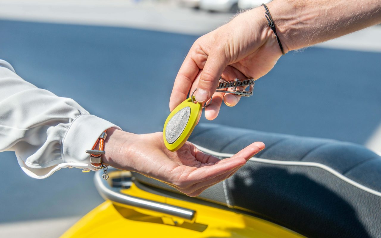 Funkschlüssel von Kumpan